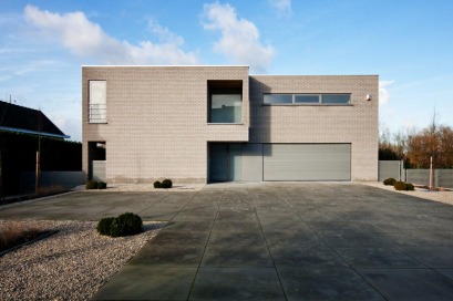 Dewaele houtskeletbouw - moderne realisatie in Ninove