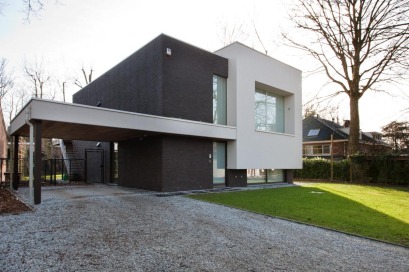Dewaele houtskeletbouw - moderne realisatie in St-Denijs-Westrem