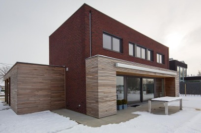 Dewaele houtskeletbouw - moderne realisate in Gits