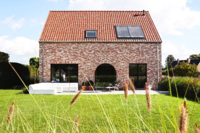 houtskeletbouwwoning in Merelbeke