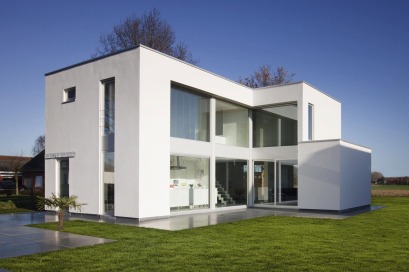 Dewaele houtskeletbouw - moderne realisatie in Ieper