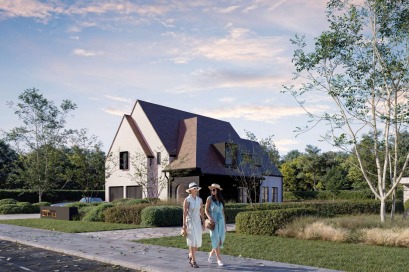 Kijkwoning Zedelgem voorkant render