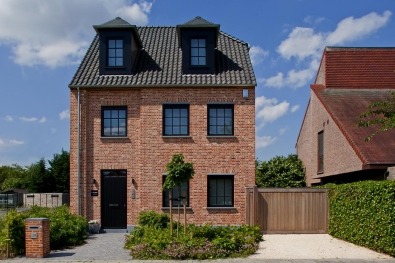 Dewaele houtskeletbouw: landelijke realisatie Wijnegem