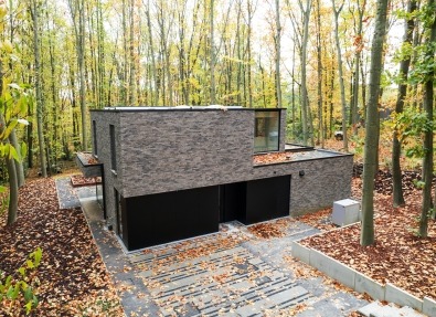 villa bossen houtskeletbouw modern