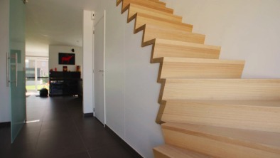 Strak en warm in Lochristi - Interieur