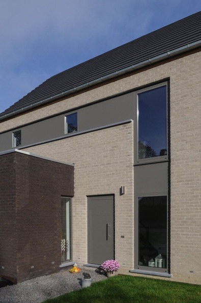 Tijdloze open woning gevel