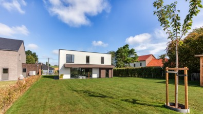 Achterkant woning in Boelhe 