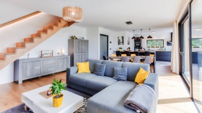 Moderne woonkamer in Boelhe 
