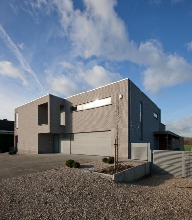 Dewaele houtskeletbouw - moderne realisatie in Ninove