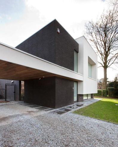 Dewaele houtskeletbouw - moderne realisatie in St-Denijs-Westrem