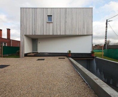 Dewaele houtskeletbouw - moderne realisatie in Haaltert