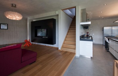 Dewaele houtskeletbouw - moderne realisatie in Haaltert