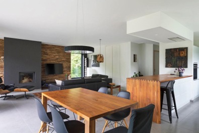 Dewaele houtskelebouw - moderne realisatie in Loveral