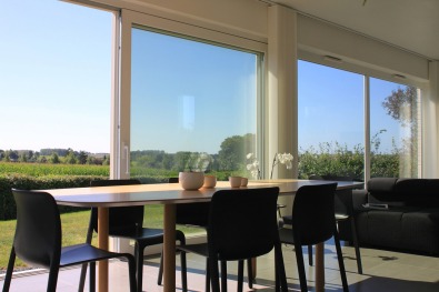 Moderne houtskeletbouw woning