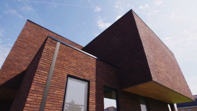 Strak en warm in Lochristi - Houtskeletbouw