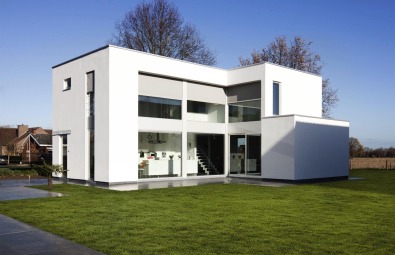 Dewaele houtskeletbouw - moderne realisatie in Ieper