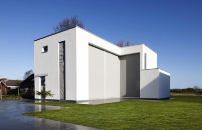 Dewaele houtskeletbouw - moderne realisatie in Ieper