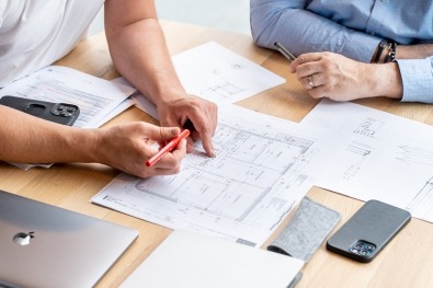 Dewaele bouwadviseurs geven advies bij ontwerp van woning