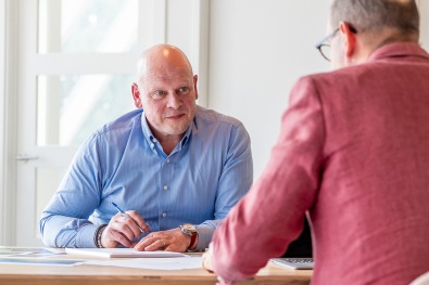 Adviesgesprek bij Dewaele.