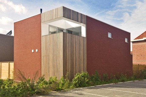 Dewaele houtskeletbouw - moderne realisatie in Vichte
