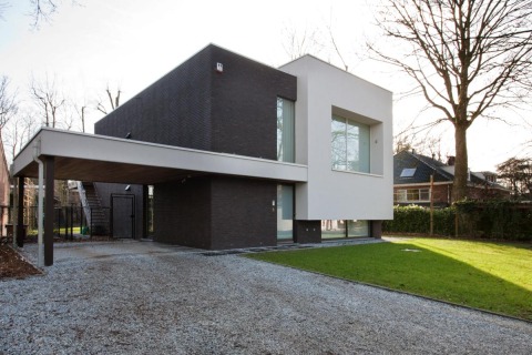 Dewaele houtskeletbouw - moderne realisatie in St-Denijs-Westrem