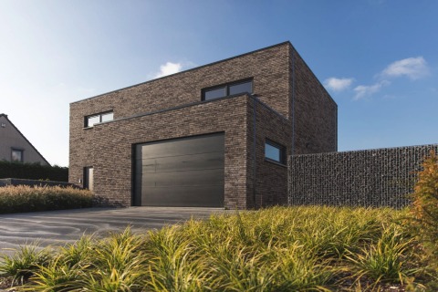 moderne woning houtskeletbouw gevel