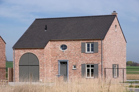 Landelijke woning in houtskeletbouw
