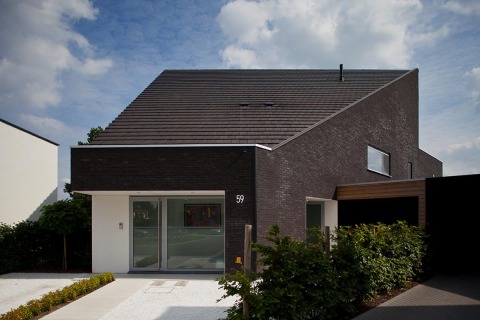 Dewaele houtskeletbouw - moderne realisatie