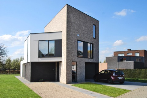 Houtskeletbouw woning atypische stijl modern