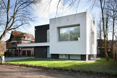 Dewaele houtskeletbouw - moderne realisatie in St-Denijs-Westrem