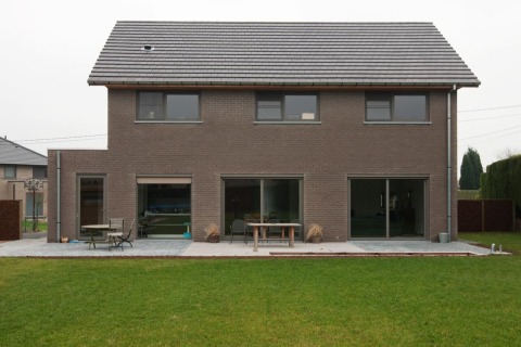 Dewaele houtskeletbouw - moderne realisatie te Hoeilaart