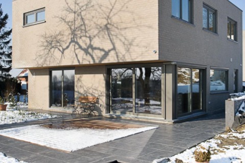 Dewaele houtskeletbouw - moderne realisatie in Borgloon