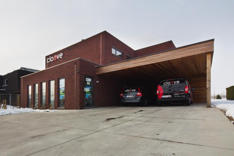 Dewaele houtskeletbouw - moderne realisate in Gits
