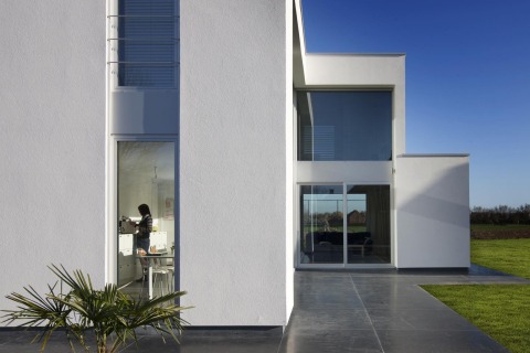 Dewaele houtskeletbouw - moderne realisatie in Ieper