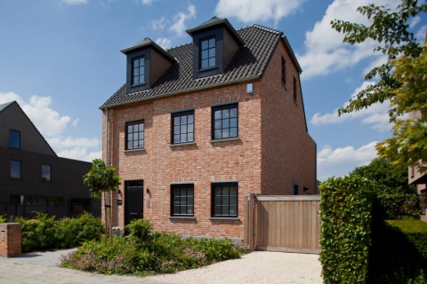 Dewaele houtskeletbouw: landelijke realisatie Wijnegem