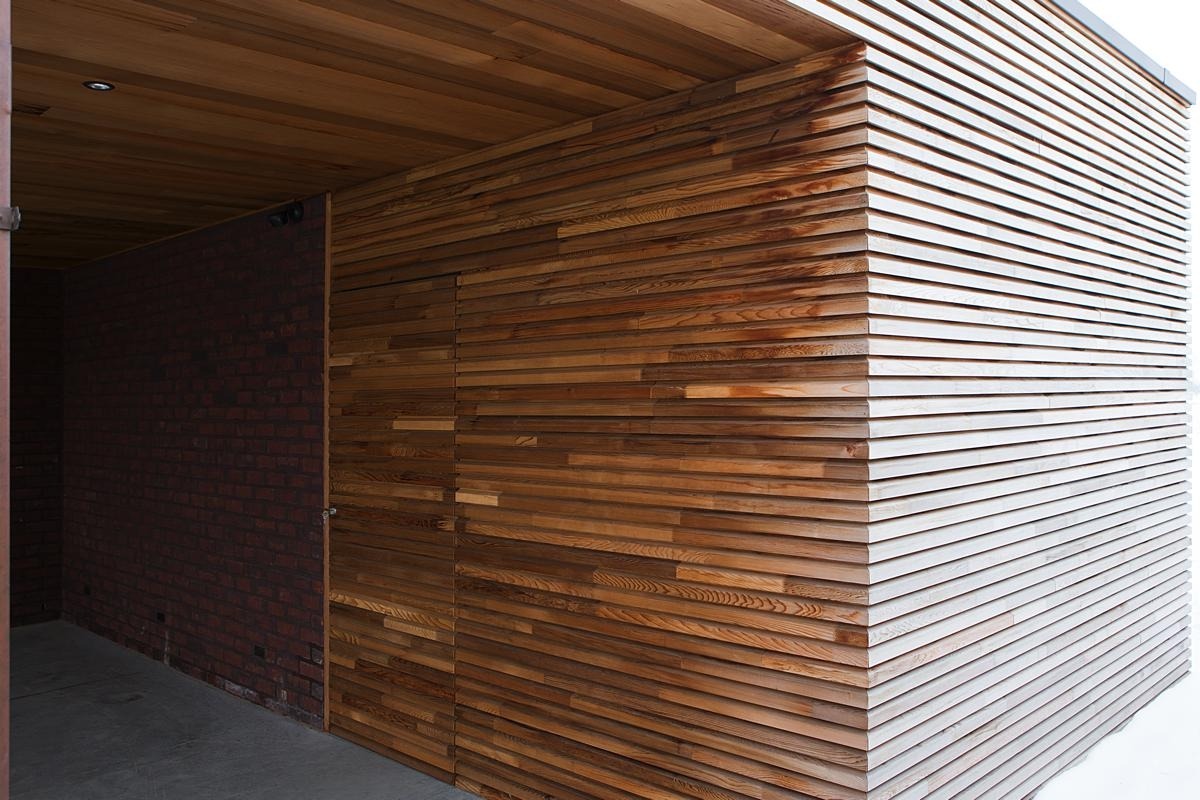Dewaele ossature bois - réalisation moderne à Gits