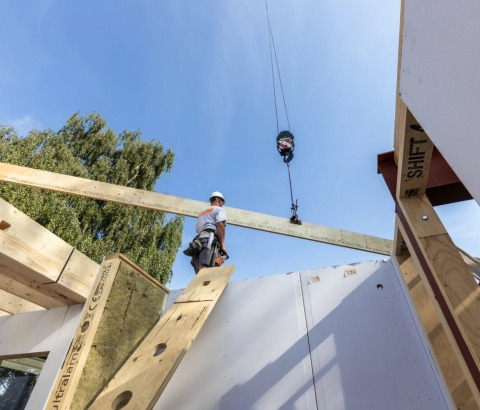 Woning bouwen in houtskeletbouw - Dewaele Woningbouw